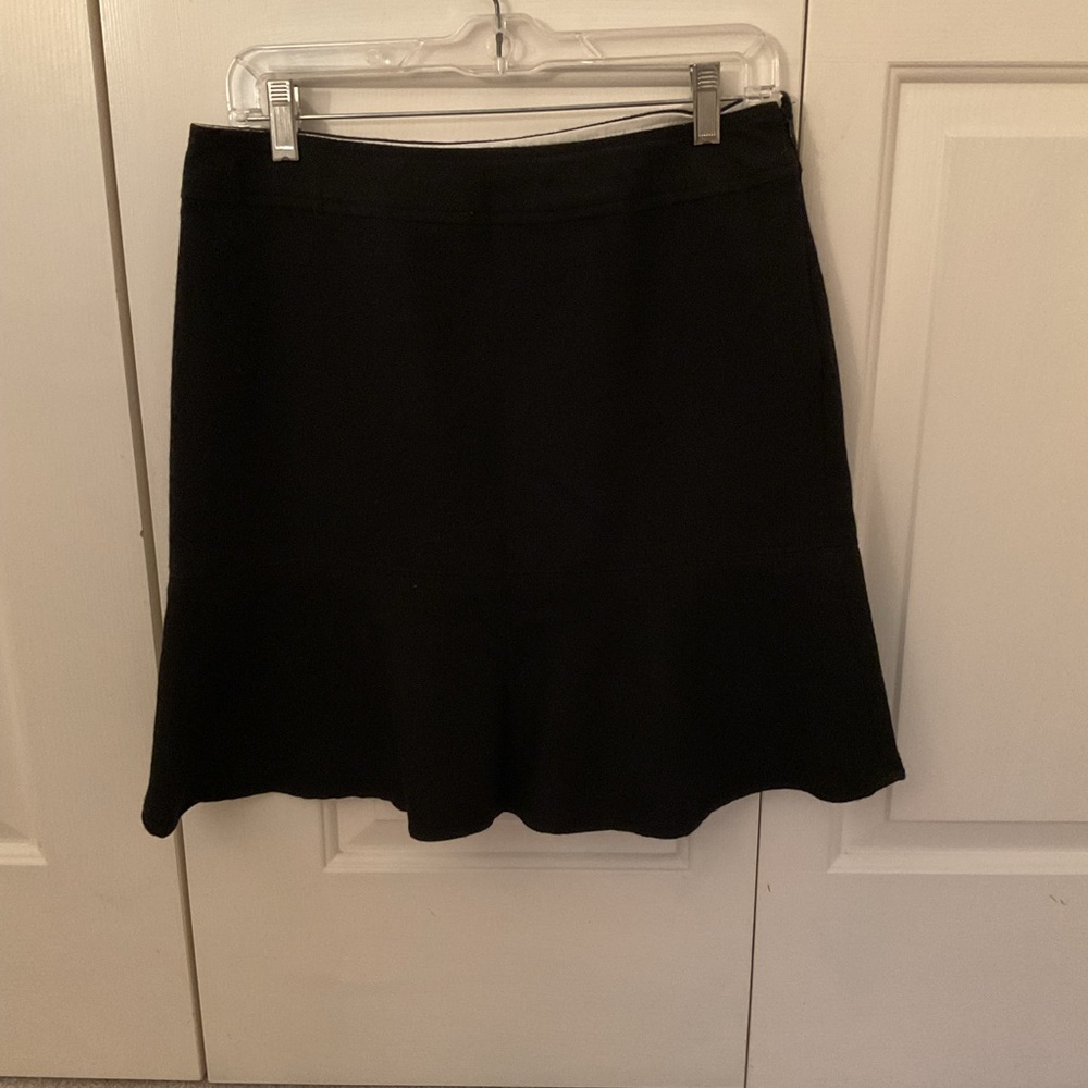 Gap wool short black skirt